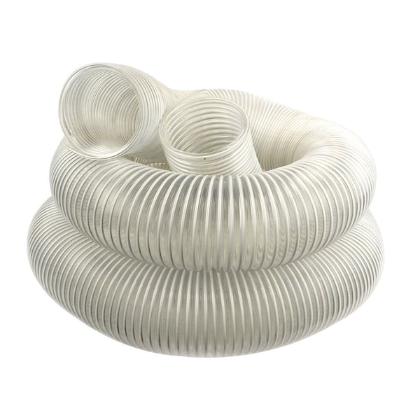 Big Horn 4 Inch x 10 Feet Clear-Flex Hose, Boxed - Replaces Jet JW1031 11495B - main